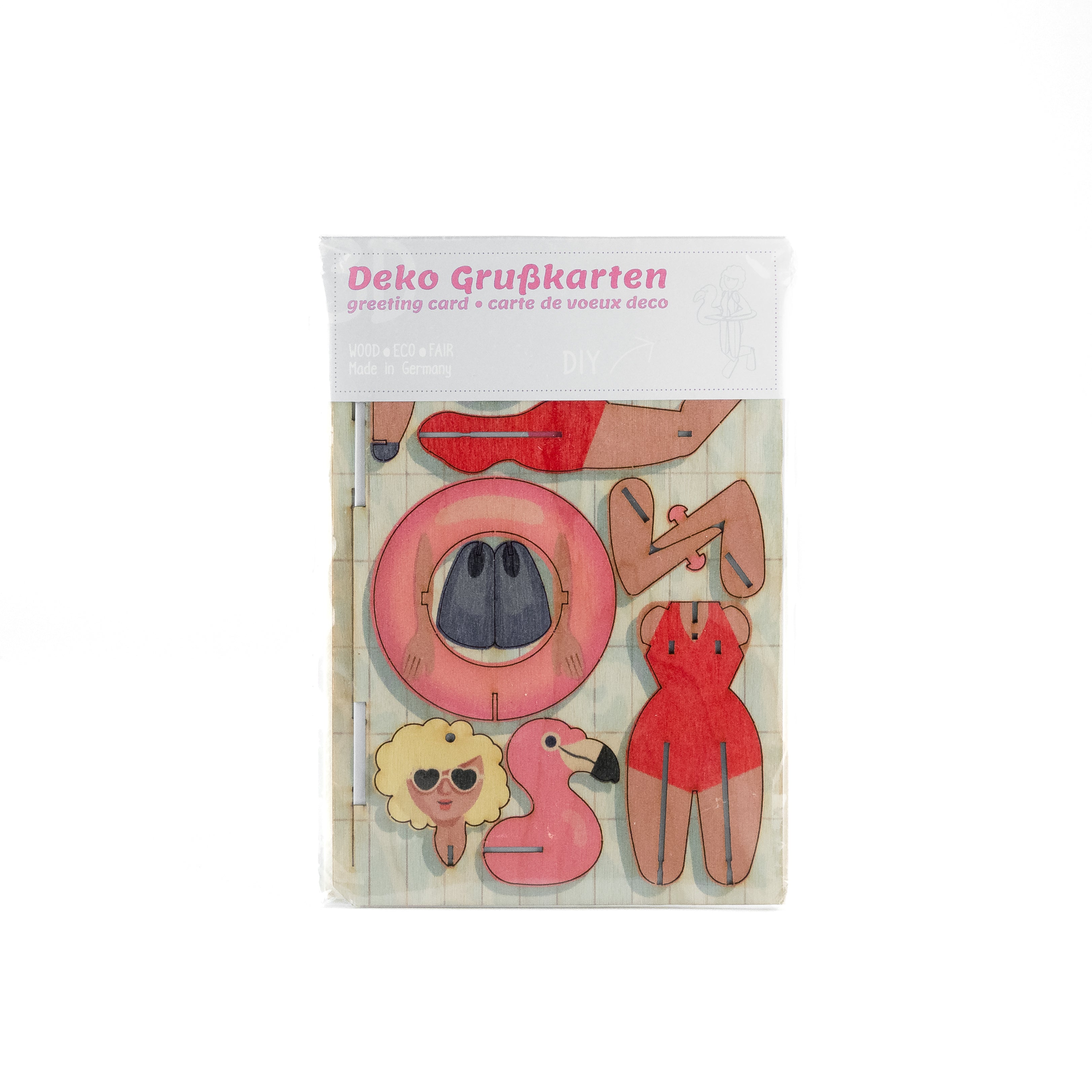 Crafty Card - Bathing Beauty